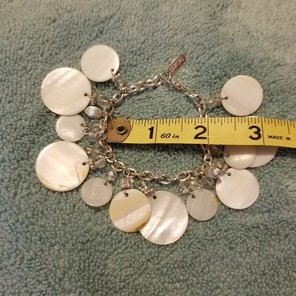 GEORGE white w/silver bracelet - Picture 2 of 2